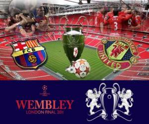 yapboz Şampiyonlar Ligi 2010-11, Fc Barcelona vs Manchester United